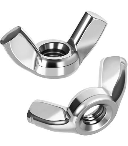 Wing Nuts 25-Pack Of 5/16-18 Stainless Steel - Grade 18-8